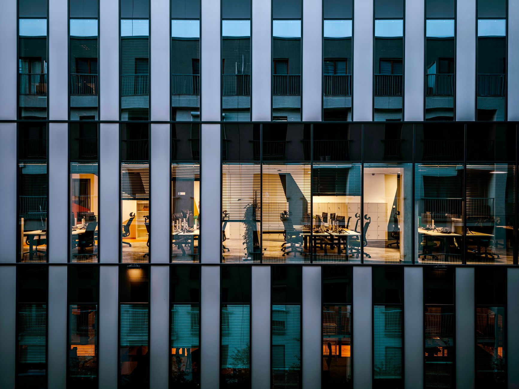 Fachada de oficinas